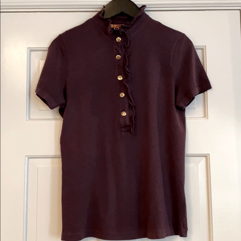 Tory Burch Ruffle Top